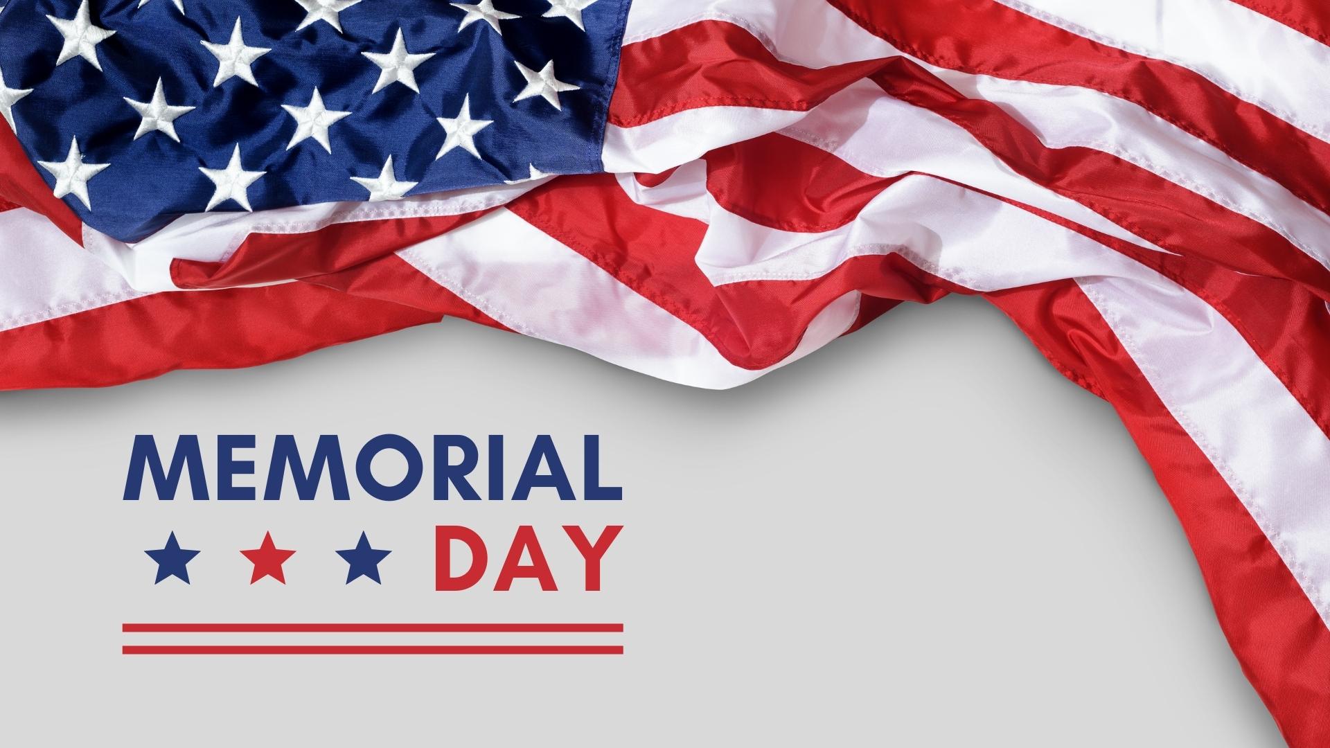 Memorial Day, May 25, 2026–Church Office Closed